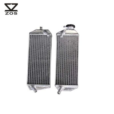 China Aluminum motorcycel 2-Row/Core aluminum radiator for Suzuki DRZ400 DRZ400E 00-01 A pair for sale