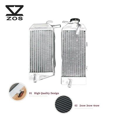 China Aluminum All Aluminum Radiator 2-Row/Core Motorcycle Radiator For Honda CRF450R CRF 450 2009 2010 2011 2012 A Pair for sale