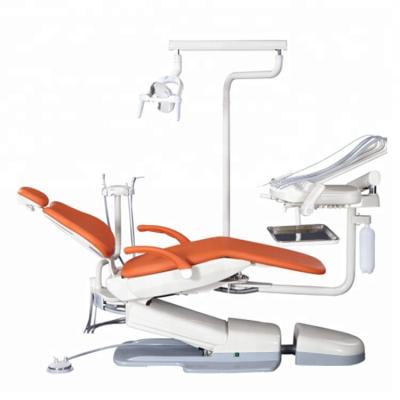 China Good Quality Dental Chair With Top Mounted Tray Fashionable Left To Right System for sale