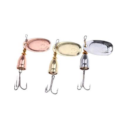 China Normal Fishing Wholesale fishing spoon spinner bait lure spinning metal casting spoon for sale