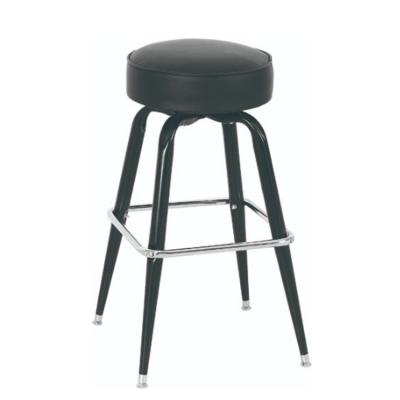 China Barstool dining chair DS-8110 stainless steel Jamaica black bar stool chair metal bar barstool for sale