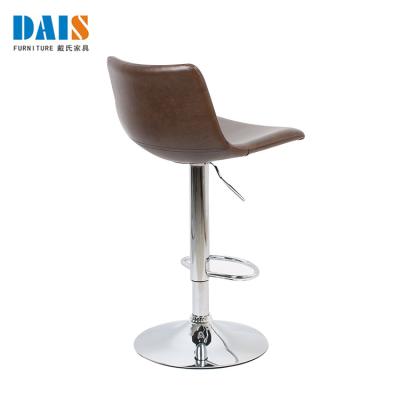 China Barstool Metal Commercial Furniture Industrial Vintage New Design Industrial Modern Wire Hydraulic Bar Stool Lap High Seat Bar Stools for sale