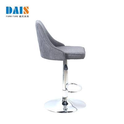 China Wholesale Modern Plastic Adjustable Swivel Hotel Height High Counter Barstool Kitchen Bar Stool for sale