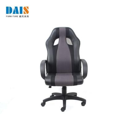 China Fashion New High Top Executive Hot Selling Chair Gray Stackable Back Leather Racing Gaming Chair Racing Gaming Chair for sale