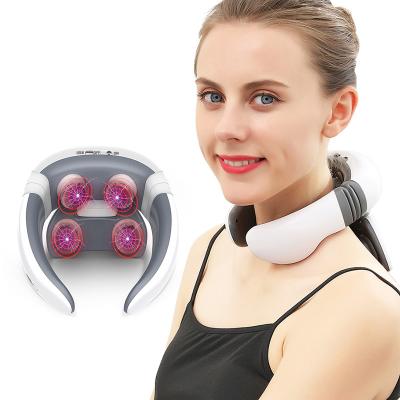 China Smart Electric Hand Neck Massager Relief Shoulder and Cervical Pain Massager Physiotherapy Health Care 4D Magnetic Therapy Massage for sale