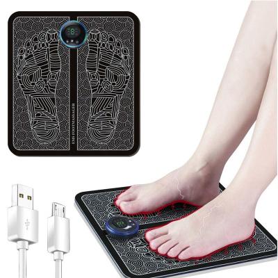 China Electric Foot EMS Foot Massager Pad Foot Massager Pad Feet Muscle Stimulator Leg Reshaping Massage Mat Health Care Foot for sale