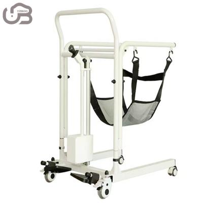 China Hospital UZYW-02 Wholesale Medical Portable Electric Toilet Wheelchair Move Elderly Patient Nursing Transfer Lift Commode Chair for sale