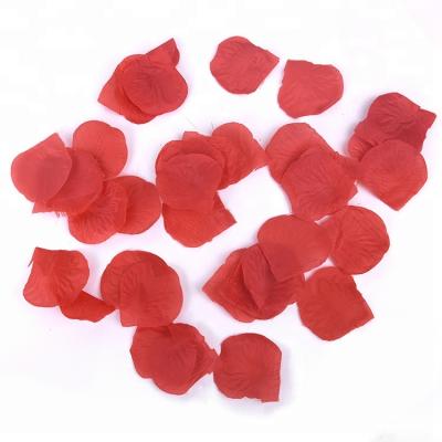 China Bulk Supplies Home/Office/Party/Wedding Wedding Decoration Rose Petals Artificial Leaf Flowers Red Roses for sale