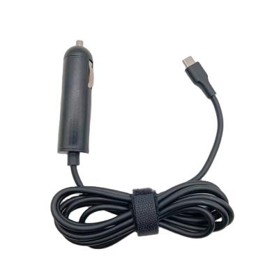 China China-chic New Car Charger Adapter For Dell Laptop Power Adapter Car Charger Mains Cord Type-C 65W USB Port for sale