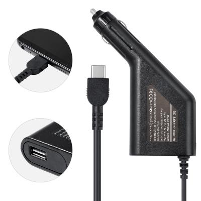 China 5V 2.1A USB Port 60W Power Car Charger Universal Car Laptop Notebook Car Charger 12-24V for sale