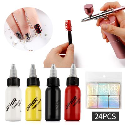 China Nail Art DIY Airbrush Nail Painting Airbrush Nail Link Airbrush Art Cavity for sale