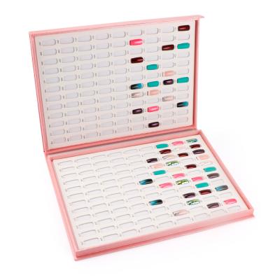 China Nail Art Wholesale 216 Color Card Nail Book Nail Color Book Nail Display Book for sale