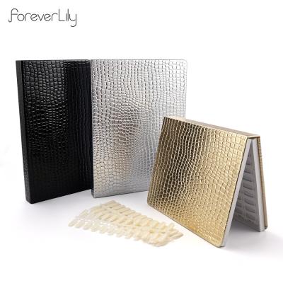 China Professional salon crocodile skin nail colo card 120 nail book nail display book for sale