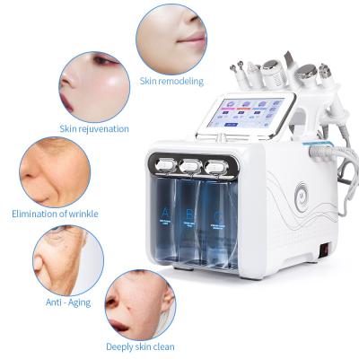 China Skin Revitalizer Bubbles Machines Small Crystal Microdermabrasion Water Dermabrasion Machine for sale