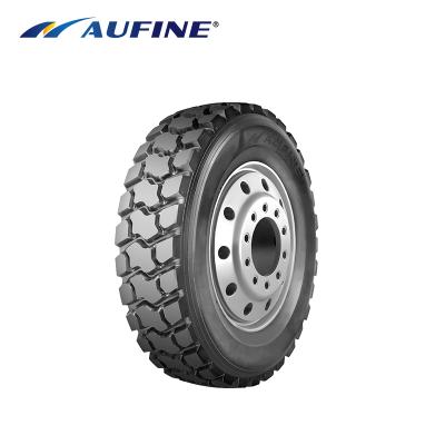 China Natural Rubber Aufine Truck Tire 12.00r24 With GCC Approve For Oman Market for sale