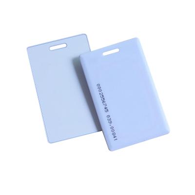 China Waterproof / Waterproof 125khz EM4100 TK4100 RFID ID Proximity Card PVC Clamshell Card For Door Access Card System for sale