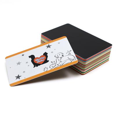 China Libray Business Full Color Card Design PVC RFID Chip Card Plastic Member ID Contactless Card for sale