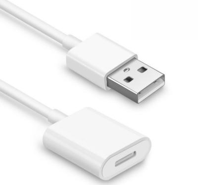 China Charging Apple Pencil Charging Cable For iPad Pro 12.9 , 9.7 Inch Male To Female Cord for sale