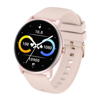 China 2021plastic smartwatch 1.28 inch KW77 dial smart watch 200mah custom message reminder smart watch for sale