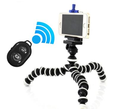 China Video Camera Phone Tripod Mount Holder for iPhone, Mobile Phone, Camera with Universal Clip and Outdoor for sale