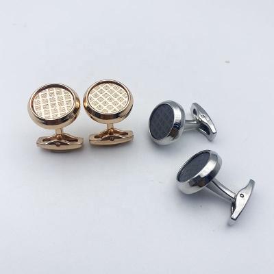 China ALLOY New Arrival Mens Shirt Cuff Links Luxury Custom Logo Metal Cuff Links for sale