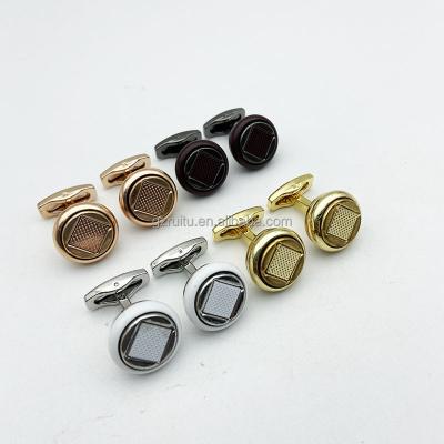 China Agriculture Artware China Gifts Cufflink Manufacturer Supplier Customized Logo Metal Cuff Links for sale