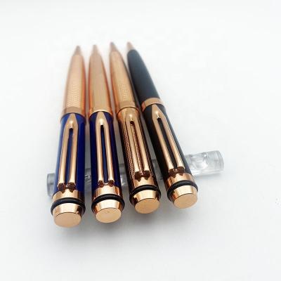 China office & School Pen Stationery Gifts Promotional Ball parks cute brand luminous color metal ballpoint pen for sale