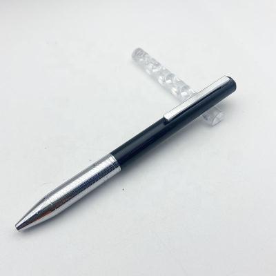 China office & Black Rose Gold Color Metal Ballpoint Pen Custom Ballpoint Pens Hot Selling Luxury Sliver School Pen for sale