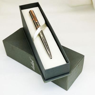 China Promotion\business\sound material color Pen Box Gift Box Logo Luxury Ballpoint Pens Box personalization stationery school\office for sale