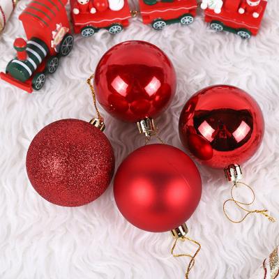 China Christmas Decorations Christmas Balls 24pcs Christmas Tree Decoration Ornaments for Xmas Tree Holiday Wreath Garland Decor for sale