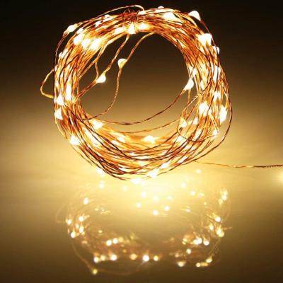 China Light strap Led Fairy Lights Mini Solar Led String Light Copper Wire Starry Fairy Lights for Christmas, Parties, Wedding, Decoration for sale