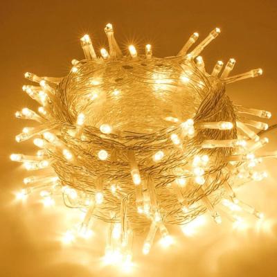 China Light strap Led String Lights Outdoor Indoor LED Upgraded Super Bright Christmas Lights Plug in Fairy Lights for Bedroom Party Garden for sale