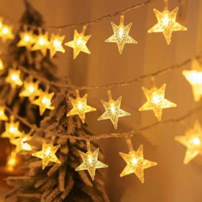 China Star String Lights Star String Lights 100 LED Plug in Fairy Bedroom Twinkle Lights Fairy Lights Outdoor Waterproof for Wedding Christmas Tree for sale