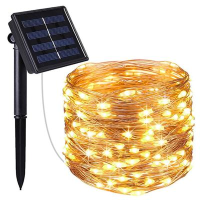 China Festival Decoration fairy lights Copper Wire Battery Operated room decor lights garden decorative holiday christmas fairy lights outdoor waterproof for sale