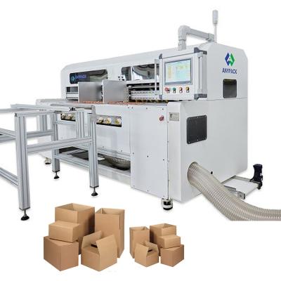 China Food Corrugated Cardboard FEFCO Custom Box Maker Box Machine For Cartons Making Equipment for sale