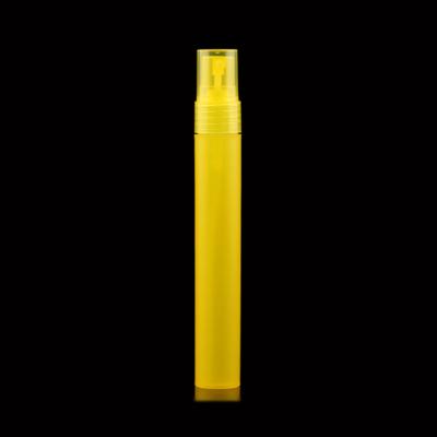 China 30ml Spray Bottle Refill Perfume Alcohol Hand Sanitizer Eco-friendly Yellow Stylus Spray Pen for sale