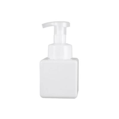 China PETG Plastic Material Bottle Cosmetic White Foam Pump For Baby Bath Powder Spray Plastic Bottle for sale