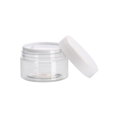 China 1oz Cosmetic 2oz 4oz 10oz 30oz Food Safety Clear Container Plastic Jar for sale