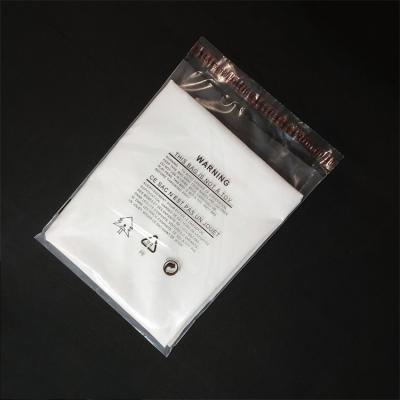 China ANTISTATIC Custom Logo Size OEM LDPE Plastic Resealable Poly Bags With Choking Warning for sale