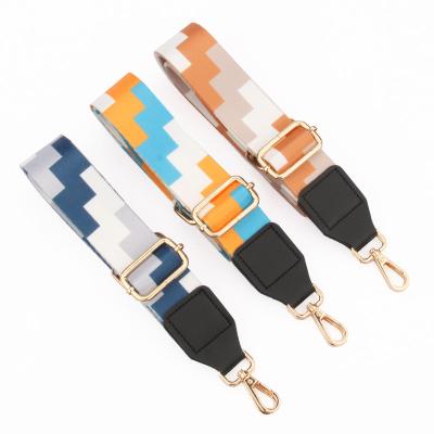 China Printed Strap 38mm Leatherman Acrylic Chains Purse Replacement Single Shoulder Pack Strap For Women Handbag Hardware for sale