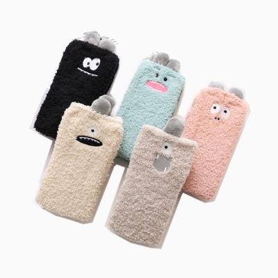 China Women's Winter Cute QUICK DRY Warm Socks Coral Velvet Socks Hot Selling Floor Socks for sale