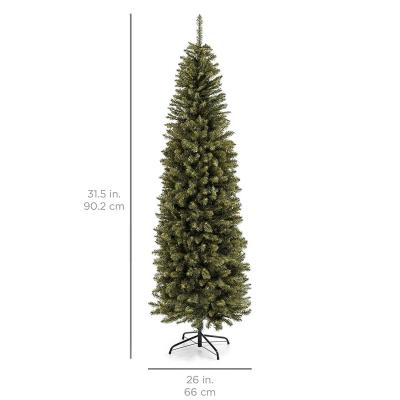 China High Quality Decorative Custom 6ft 7ft LED Christmas Light Giant 8ft Artificial Christmas Tree for sale