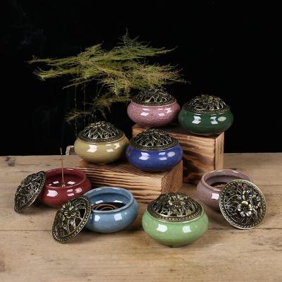 China CREATIVE ceramic incense burner for sale