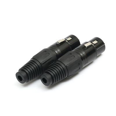 China Audio Video Cable Metal Male Xlr 3pin Panel Mount video Connector With Cheap Price for sale