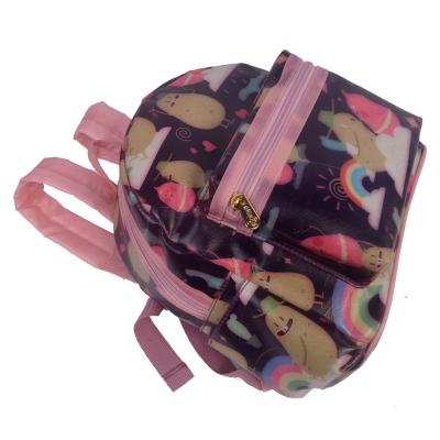 China Waterproof School Backpacks For Teenage Girls Cartoon Fashion PU Rucksack Bag for sale