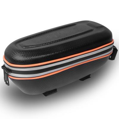 China Ourtdoor Sports Bike Bicycle Front Frame Bags Waterproof EVA Bicycle Front Top Tube Bag Travel Bag Handlebar Tool Bicycle Bag Customized for sale