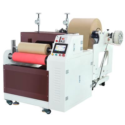 China Building Material Shops Multifunctional Kraft Paper Rewind Slitter Honeycomb Paper Cushion Making Machine for sale