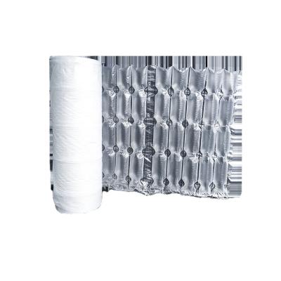 China Transpotation Protection Inflatable Air Mat 4 Tube Film Roll Cushion Column Wrap Packing Material for sale