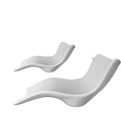 Chine Meubles de patio en plastique moulé pour l' extérieur Roto Chaise de plage Coussin résistant aux UV à vendre