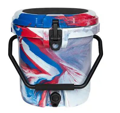 China Customized colors Roto Molded Storage Box Rotary Plastic Insulation Bucket for sale